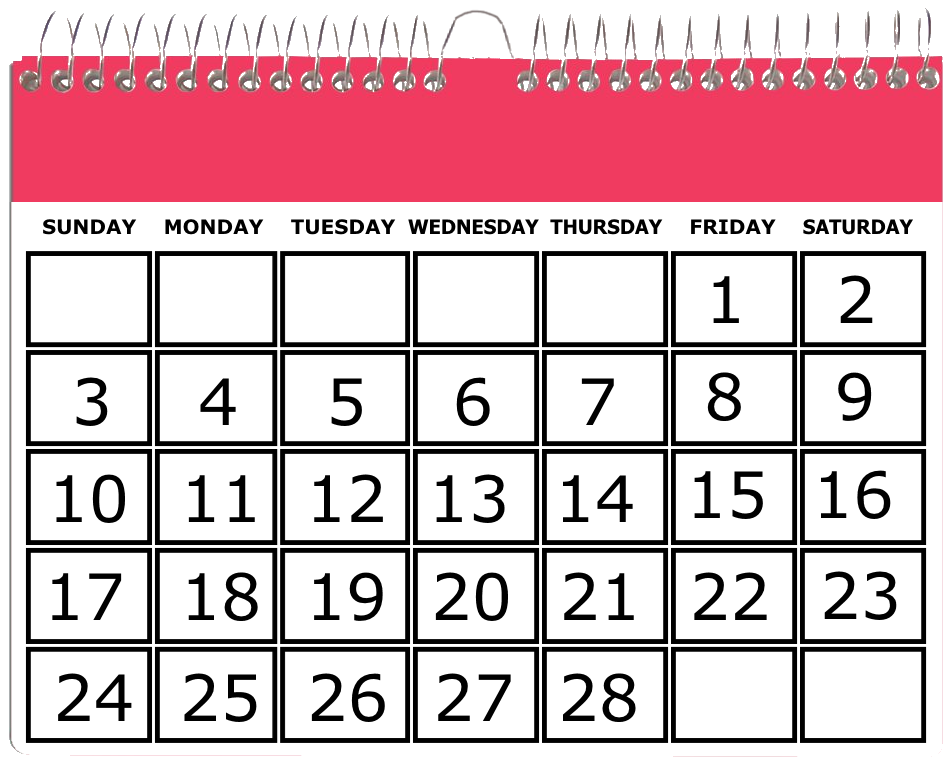 February 2019 Calendar